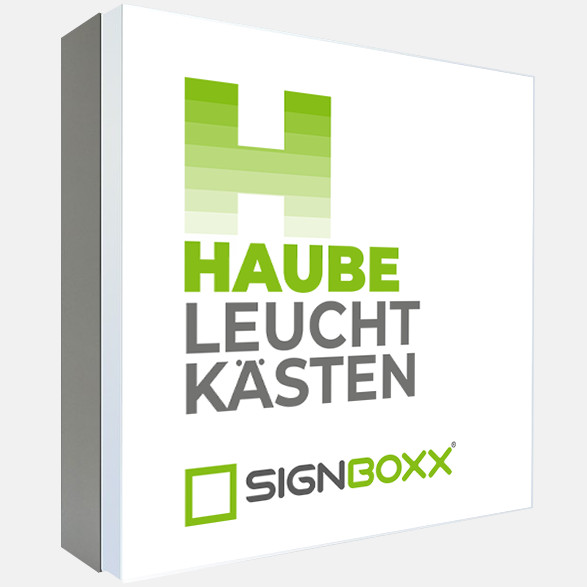 Leuchtkästen Haube