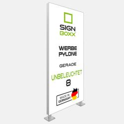 Kategorie: Werbepylone Gerade Unbeleuchtet 