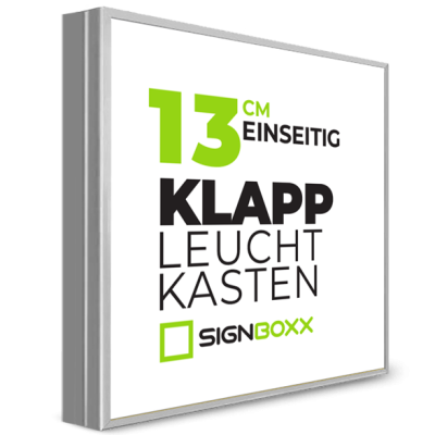 Klapp-Leuchtkasten 13 cm – LED Diakasten mit Klapprahmen