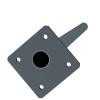 Standschild Elyps 10 mit Lamellensystem