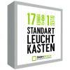 LED Leuchtkasten – einseitig, 17,8 cm Tiefe mit Acrylglas-Scheibe