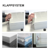 Klapp Leuchtkasten (Diakasten) - Tiefe 13 c