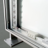Werbepylon Gerade: Soft Line – gerade Ausführung, einseitig oder zweiseitig