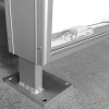 Werbepylon Gerade: Soft Line – gerade Ausführung, einseitig oder zweiseitig