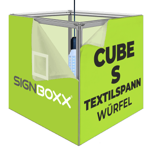 Textilspann-W&uuml;rfel / Cube S - Innenbereich